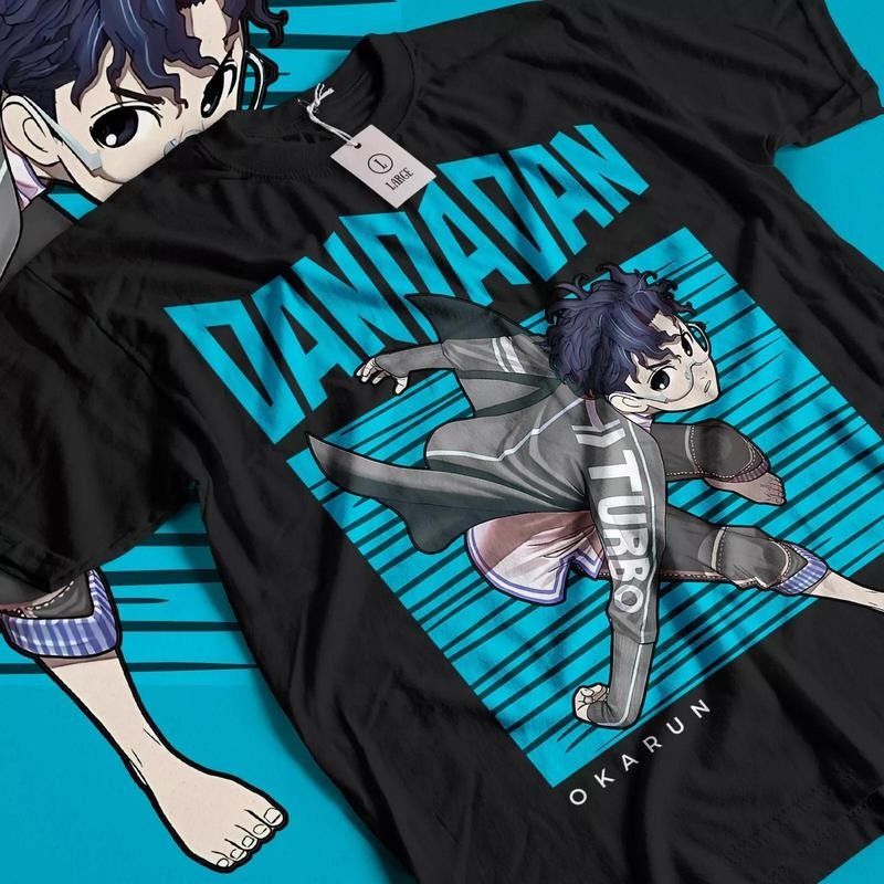Dandadan Okarun Momo Anime Manga Fan All Sizes - Adult & Kids T-Shirts, Sweatshirts & Hoodies apparel design preview 1