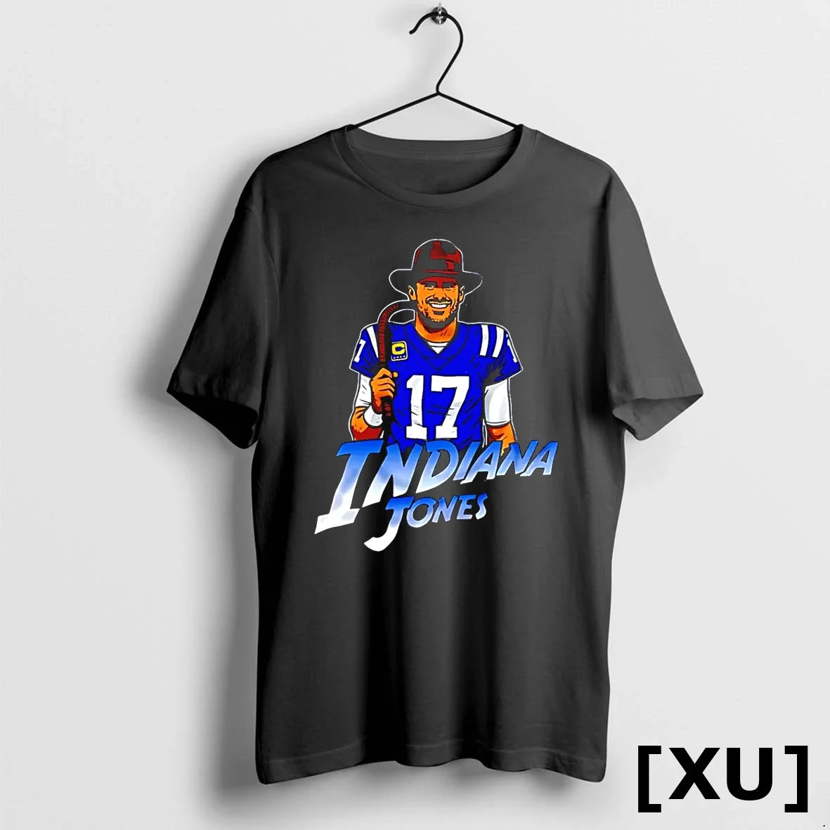 Daniel Jones Indianapolis Colts No 17 Retro Sweater - Adult & Kids T-Shirts, Sweatshirts & Hoodies apparel design preview 1