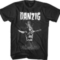 Danzig Skullman Cross Samhain Misfits Band Full Size - Adult & Kids T-Shirts, Sweatshirts & Hoodies apparel design preview 1