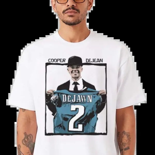 Dark Horse X Cooper Dejean Funny Football - Adult & Kids T-Shirts, Sweatshirts & Hoodies apparel design preview 1