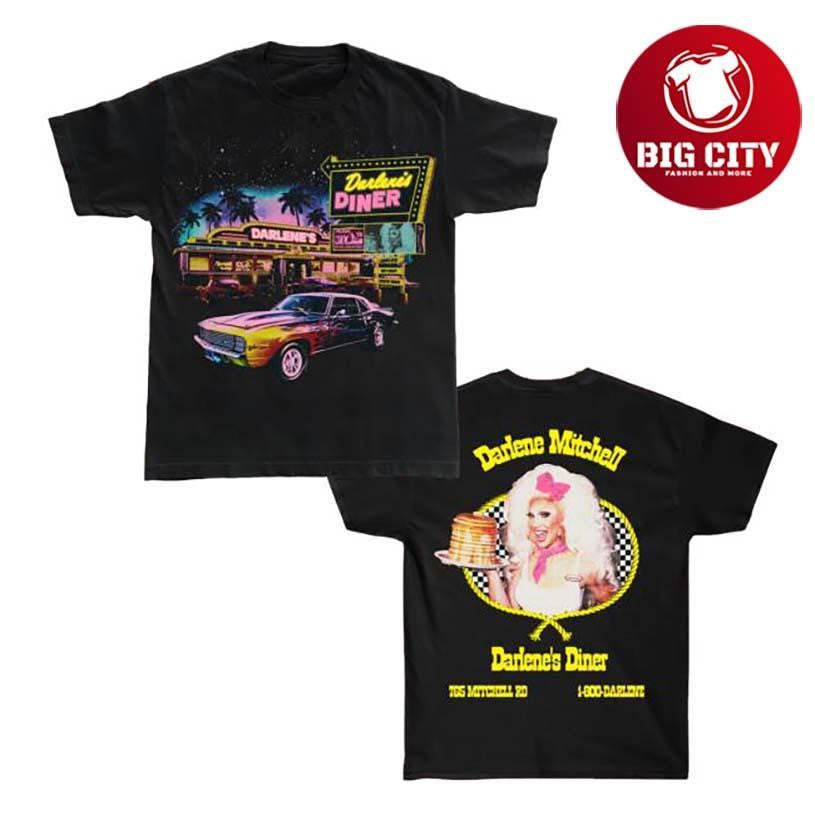 Darlene Mitchell Darlene's Diner Two Sided - Adult & Kids T-Shirts, Sweatshirts & Hoodies apparel design preview 1