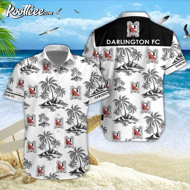 Darlington FC Hawaiian - Adult & Kids T-Shirts, Sweatshirts & Hoodies apparel design preview 1