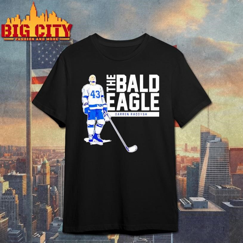 Darren Raddysh Tampa Bay Lightning The Bald Eagle - Adult & Kids T-Shirts, Sweatshirts & Hoodies apparel design preview 1