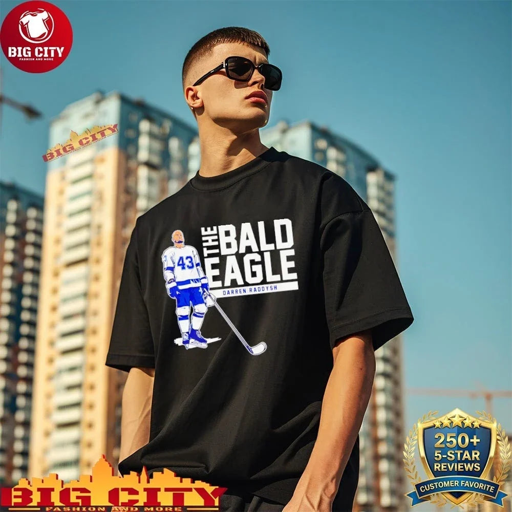 Darren Raddysh The Bald Eagle Tampa Bay Lightning - Adult & Kids T-Shirts, Sweatshirts & Hoodies apparel design preview 1