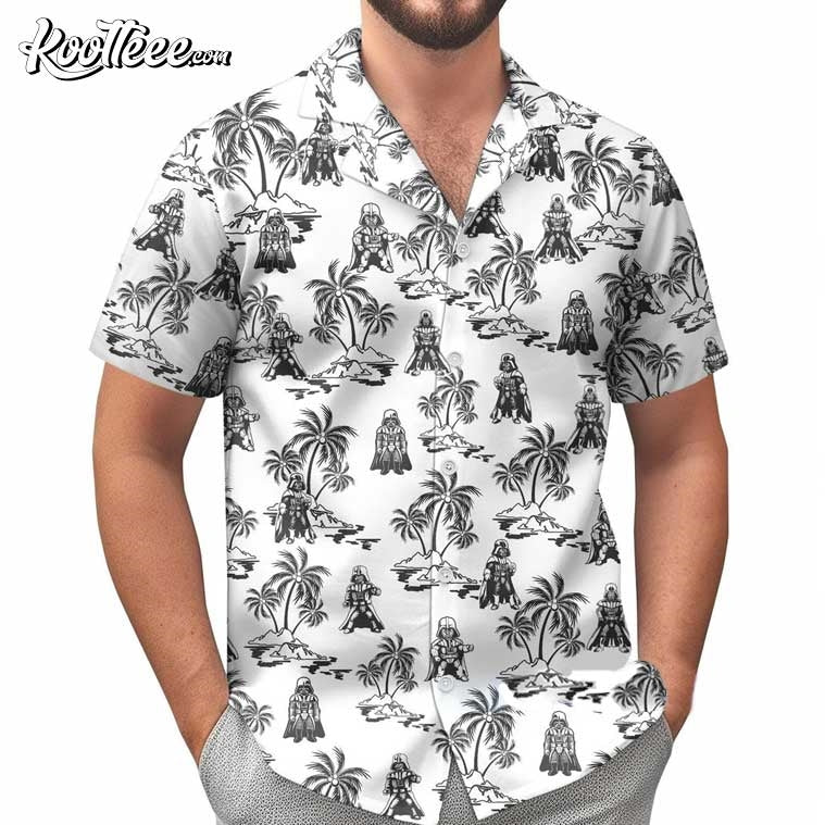 Darth Vader Vacation Hawaiian - Adult & Kids T-Shirts, Sweatshirts & Hoodies apparel design preview 1