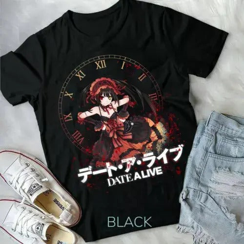 Date Live Tohka Yatogami 2022 New Tenka Anime Girl - Adult & Kids T-Shirts, Sweatshirts & Hoodies apparel design preview 1