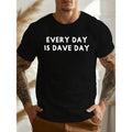 Dave Day Geometric Print Casual Crew Neck Short - Adult & Kids T-Shirts, Sweatshirts & Hoodies apparel design preview 1