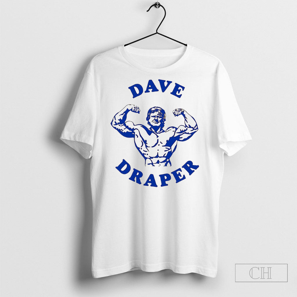 Dave Draper Blue - Adult & Kids T-Shirts, Sweatshirts & Hoodies apparel design preview 1
