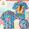 David Bowie Hawaiian Beach Shorts We Can Be Heroes - Adult & Kids T-Shirts, Sweatshirts & Hoodies apparel design preview 1