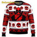 Deadpool Guy Ugly Christmas Sweater - Gift Idea product image
