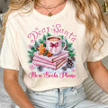 Dear Santa More Books Please Book Cute - Adult & Kids T-Shirts, Sweatshirts & Hoodies apparel design preview 1