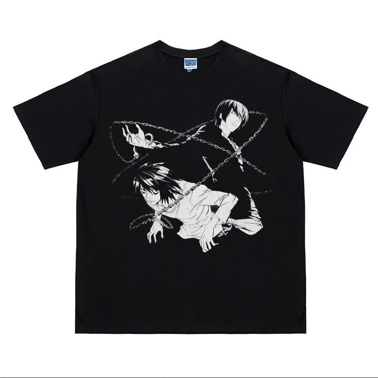 Death Note "Entangled" Heavyweight Vintage 100% - Adult & Kids T-Shirts, Sweatshirts & Hoodies apparel design preview 1