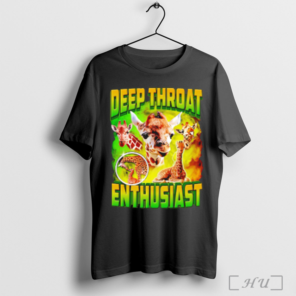 Deep Throat Enthusiast Funny Giraffe Graphic Cute - Adult & Kids T-Shirts, Sweatshirts & Hoodies apparel design preview 1