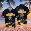 Denver Nuggets Palm Tree Pattern Hawaiian - Adult & Kids T-Shirts, Sweatshirts & Hoodies apparel design preview 1