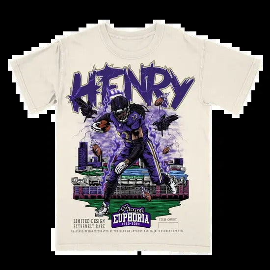 Derrick Henry Vintage Soft Comfortable Menswear - Adult & Kids T-Shirts, Sweatshirts & Hoodies apparel design preview 1