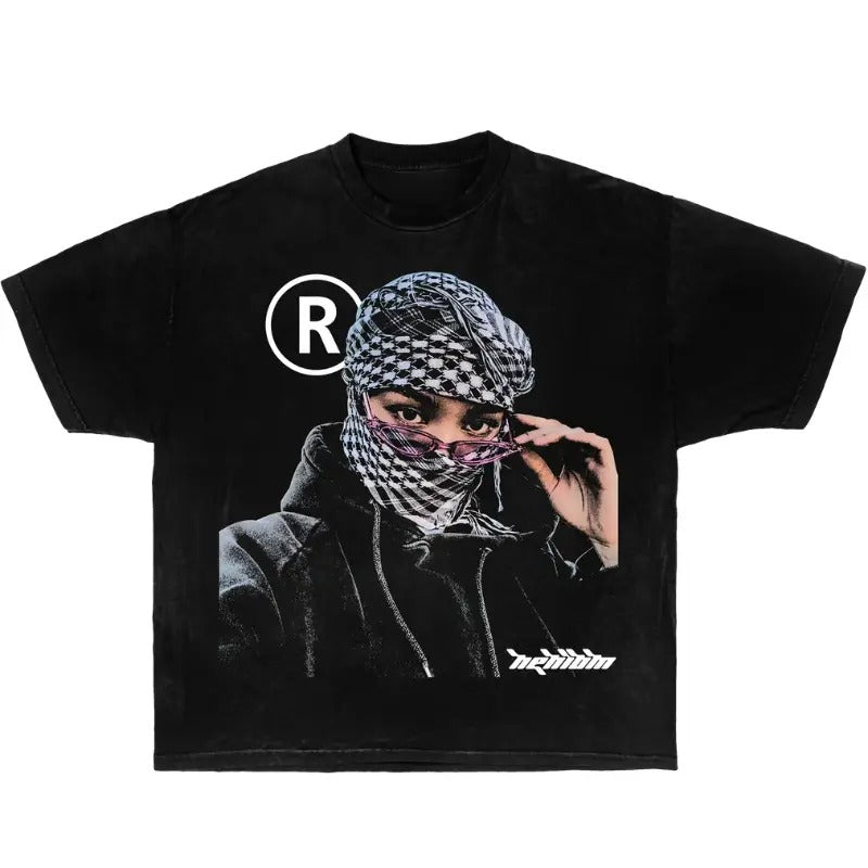 Desert Solider Dyed Boxy Streetwear Y2K Vintage Teel - Adult & Kids T-Shirts, Sweatshirts & Hoodies apparel design preview 1