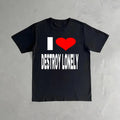 Destroy Lonely I Love No Stylist Rapper Top Him Her - Adult & Kids T-Shirts, Sweatshirts & Hoodies apparel design preview 1
