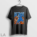 Detroit Football Lions Graphic Skeleton - Adult & Kids T-Shirts, Sweatshirts & Hoodies apparel design preview 1