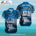 Detroit Lions Aloha Ocean Surf And Palm Trees - Adult & Kids T-Shirts, Sweatshirts & Hoodies apparel design preview 1