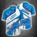 Detroit Lions Hawaiian Bold Charge Design 733569 - Adult & Kids T-Shirts, Sweatshirts & Hoodies apparel design preview 1
