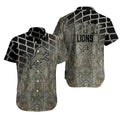Detroit Lions Camo Hawaiian 168668 - Adult & Kids T-Shirts, Sweatshirts & Hoodies apparel design preview 1