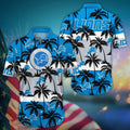 Detroit Lions Hawaiian Palm Island Pride Design by - Adult & Kids T-Shirts, Sweatshirts & Hoodies apparel design preview 1