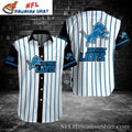 Detroit Lions Pinstripe Pride Custom Hawaiian - Adult & Kids T-Shirts, Sweatshirts & Hoodies apparel design preview 1
