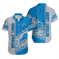 Detroit Lions Hawaiian Speed Stripe Design 760877 - Adult & Kids T-Shirts, Sweatshirts & Hoodies apparel design preview 1