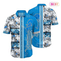Detroit Lions Hawaiian Tropical Wave Design 258181 - Adult & Kids T-Shirts, Sweatshirts & Hoodies apparel design preview 1
