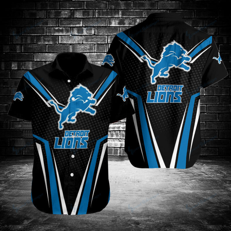Detroit Lions Hawaiian VForce Design 838787 - Adult & Kids T-Shirts, Sweatshirts & Hoodies apparel design preview 1