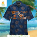 Detroit Tigers Hawaiian MLB Baseball Tropical Leaves - Adult & Kids T-Shirts, Sweatshirts & Hoodies apparel design preview 1