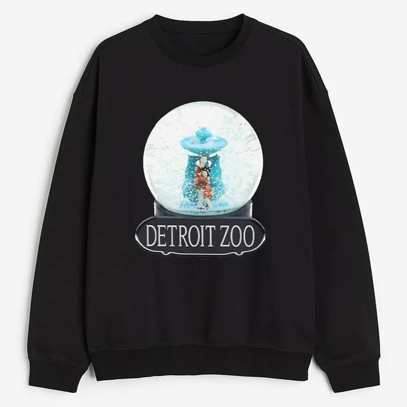 Detroit Zoo Globe Coraline Horror Movies Halloween - Adult & Kids T-Shirts, Sweatshirts & Hoodies apparel design preview 1