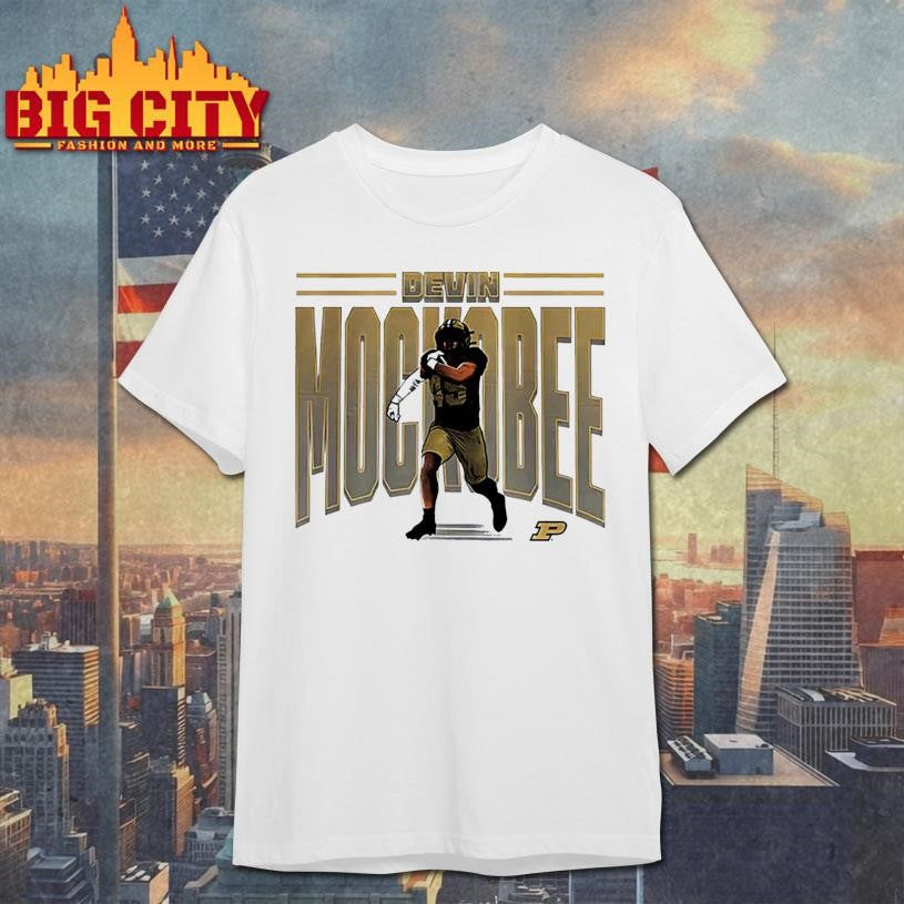 Devin Mockobee Purdue Football NCAA Caricature - Adult & Kids T-Shirts, Sweatshirts & Hoodies apparel design preview 1