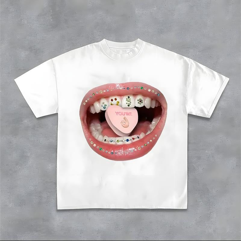 Diamond Grillz Pills Y2k Streetwear - Adult & Kids T-Shirts, Sweatshirts & Hoodies apparel design preview 1