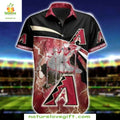 MLB Diamondbacks Hawaiian Stylish Baseball Heritage - Adult & Kids T-Shirts, Sweatshirts & Hoodies apparel design preview 1