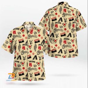 Diamondbacks City Connect Short Sleeve Hawaiian - Adult & Kids T-Shirts, Sweatshirts & Hoodies apparel design preview 1