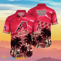 Diamondbacks MLB Palm Hawaiian Ideal Gift For Real - Adult & Kids T-Shirts, Sweatshirts & Hoodies apparel design preview 1