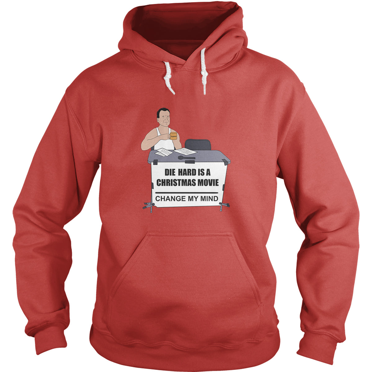 Die Hard Was A Christmas Movie - Adult & Kids T-Shirts, Sweatshirts & Hoodies apparel design preview 1