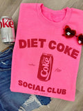'Diet Coke Social Club' - Adult & Kids T-Shirts, Sweatshirts & Hoodies apparel design preview 1