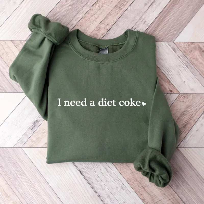Diet Coke I Need Funny - Adult & Kids T-Shirts, Sweatshirts & Hoodies apparel design preview 1