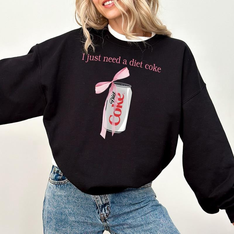Diet Coke Humor Crew Neck Til Death Girlfriend - Adult & Kids T-Shirts, Sweatshirts & Hoodies apparel design preview 1