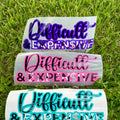 Difficult Expen$Ive Decal Cowprint Print - Adult & Kids T-Shirts, Sweatshirts & Hoodies apparel design preview 1