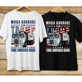 Digital MAGA Garbage Trummp Man Trash Truck Take - Adult & Kids T-Shirts, Sweatshirts & Hoodies apparel design preview 1