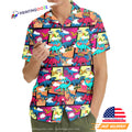 Dino Comic Dinosaur Hawaiian - Adult & Kids T-Shirts, Sweatshirts & Hoodies apparel design preview 1