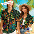 Dinosaur Summer Beach Hawaiian - Adult & Kids T-Shirts, Sweatshirts & Hoodies apparel design preview 1