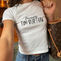 Directed Tim Burton Baby Vintage Retro Horror Goth - Adult & Kids T-Shirts, Sweatshirts & Hoodies apparel design preview 1