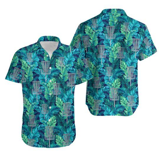 Disc golf golfer hawaiian gift for family and friend - Adult & Kids T-Shirts, Sweatshirts & Hoodies apparel design preview 1