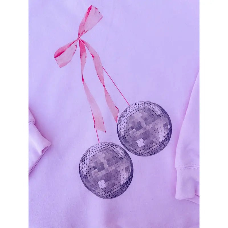Disco Ball Cherries Top - Adult & Kids T-Shirts, Sweatshirts & Hoodies apparel design preview 1