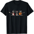 Distressed Racc Roll 'Rock Raccoon Guitar Music - Adult & Kids T-Shirts, Sweatshirts & Hoodies apparel design preview 1