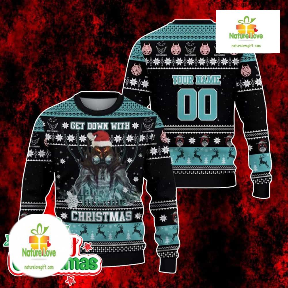 Disturbed Holiday Gift Custom Jumper Ugly Christmas Sweater - Holiday Gift product image